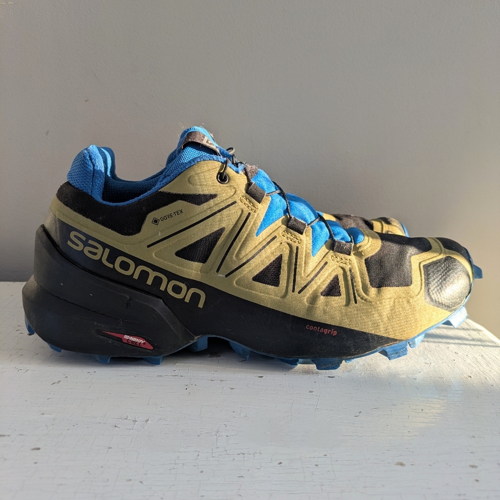 Salomon Athletic Shoes in Black and Blue